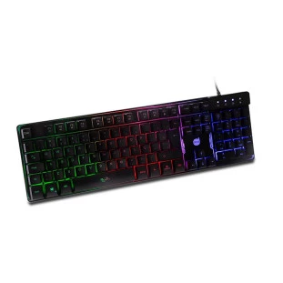 Teclado Usb Com Fio Gamer Rapid Fire Revolution Preto Dazz - 1