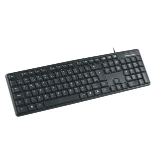 Teclado Usb Com Fio Preto Abnt2 Kb-15Bk C3 Tech - 1