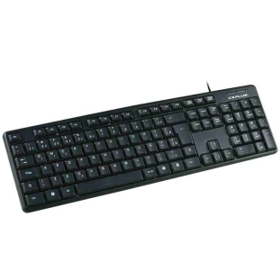 Teclado Usb Com Fio Preto Basic Kb-15Bk C3Tech - 1