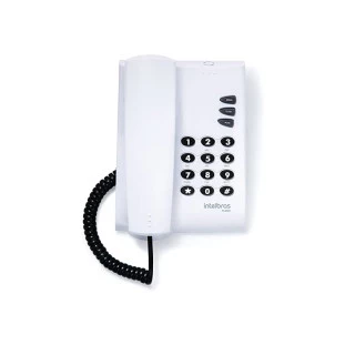Telefone ** Com Fio Sem Chave Pleno Cinza 4080055 Intelbras - 1