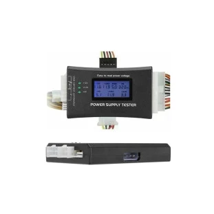 Testador De Fonte Lcd Atx Sata Power Supply Tz - 1
