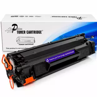 Toner Compativel 85A Para Impressora Hp Preto Cb436A Premium - 1