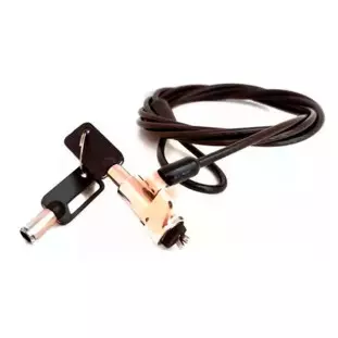 Trava De Seguranca Para Notebook 1.8 Metros Slim Padrao Noble Wedge - 1