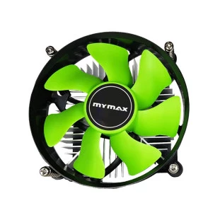 Cooler Fan Universal Processador Intel 1150/1151/1155/1156P 80Mm Preto/Verde Myc/Tx900-Or Mymax - 1