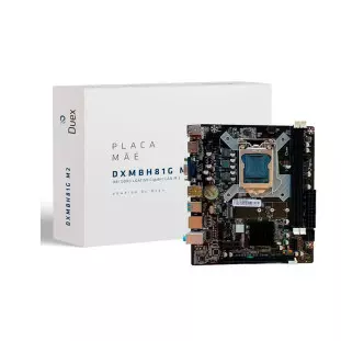 Placa Mae 1150 H81 Ddr3 M2 4 Ger Vga/Hdmi/Usb 3.0 Duex - 1