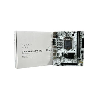 Placa Mae 1151 H310 Ddr4 8/9 Ger Vga/Hdmi/Usb Chipset Dxmbh310Gw Duex - 1