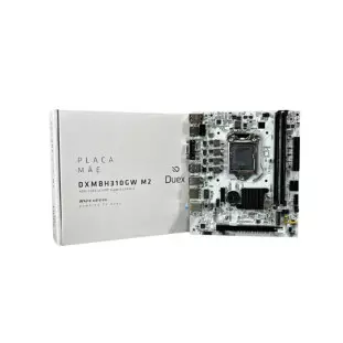 Placa Mae 1151 H310 Ddr4 8/9 Ger Vga/Hdmi/Usb Chipset Dxmbh310Gw Duex - 1