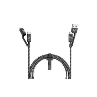Cabo Usb X 4 Em 1 Tipo-c / Micro Usb Tipo-c /Usb Defenser Gshield - 1