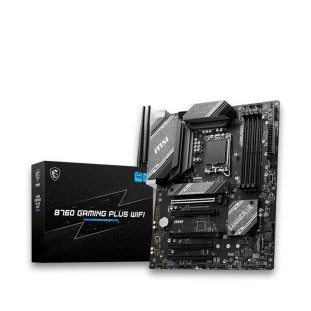 Placa Mae 1700 B760 Ddr5 M2 13 Ger Hdmi/Dp/Usb Gaming Plus Msi - 1