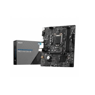 Placa Mae 1200 H410 Ddr4 M2 10 Ger Vga/Hdmi/Usb H410M-B Matx Msi - 1