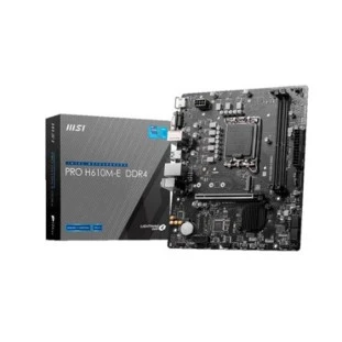 Placa Mae 1700 H610 Ddr4 M2 12/13 Ger Hdmi/Usb Pro H610M-S Matx Msi - 1