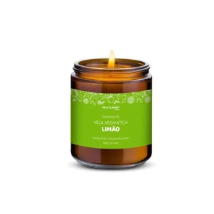 Vela Aromatica Limao 200G Hc524 Multilaser - 1