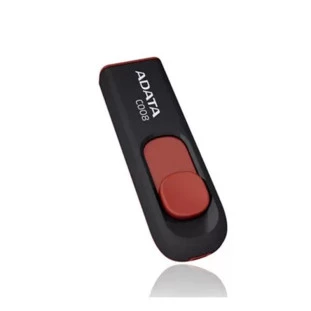 Pendrive 64Gb Usb 2.0 C008 Preto/Vermelho Ac008-64G-Rkd Adata - 1