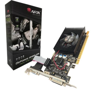 Placa De Video 1Gb Ddr3 Gt 220 Low Profile 128 Bits Com Dvi/Hdmi/Vga Af220-1024D3L2 Afox CE - 1