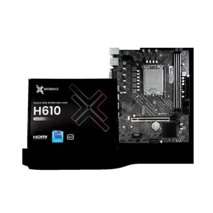 Placa Mae 1700 H610 Ddr4 12/13 Ger Hdmi/Vga Chipset H610M Rfmb-H610-Gm2 Reference - 1