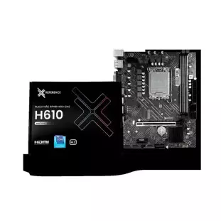 Placa Mae 1700 H610 Ddr4 M2 12/13/14 Ger Hdmi/Vga Chipset H610M Rfmb-H610-Gm2 Reference - 1