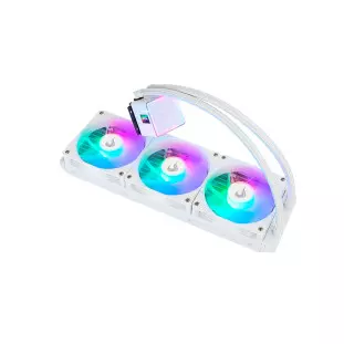 Water Cooler Gamer 360Mm 250W Frost Branco Argb Rm-Wcf-04-Rbw RiseMode - 1