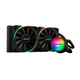 Water Cooler Sangue Frio 3 Black Vulcan 240Mm Com Led Argb Tdp 350W Argbsf3240Br Pcyes - 1