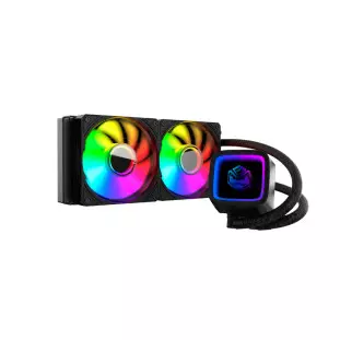 Water Cooler Tundra Black Vulcan 240Mm Com Led Argb Tdp 250W Wctbv240 Pcyes - 1