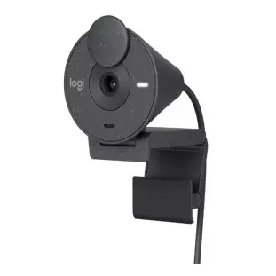 Webcam Fhd 1080P Brio 305 Grafite 960-001519 Logitech - 1