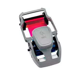 Ribbon Color Para Impressora Termica Zc100/Zc300 Cinza 800300-250Br Zebra - 1