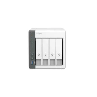 Storage 4-Baias Ts-433-4G Cortex-A55 N4505 2 Core 4Gb Ddr4 4 Baias S/ Hd Qnap - 1