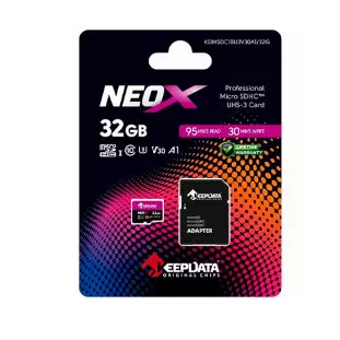 Memory Card 32Gb Micro Sd 32Gb Neo 2x1 95-10Mb/s C10 Hc I U1 V10 A1 Keepdata - 1