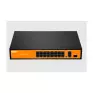 Switch 16 Portas 10/100/1000 Poe +2 Portas Uplink + 1 Sfp Hz-1016Gbpoe Haiz - 1