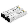 Conjunto Transceiver Sfp BiDirecional 10gb 40Km Wdm 1270/1330Nm Lc Gbic Par - 1