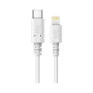 Cabo Usb Tipo-C X Usb Lightning Para Iphone 8/X/Xr/11/12/13 1M Branco Tcl20 Elg - 1