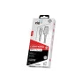 Cabo Usb X Usb Lightning Para Iphone 8/X/Xr/11/12/13 Tecido Trancado 1.0M Prata C810Bs Elg - 2
