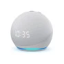 Caixa De Som Alexa Echo Dot 5 Ger Display Integrado Branco Amazon - 4