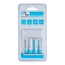 CARREGADOR DE PILHAS AA/AAA COM 2 PILHAS AA E 2 PILHAS AAA CB045 MULTILASER - 2