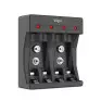 Carregador De Pilhas AA/AAA E Baterias 9V Sem Pilhas 46Rscusb00np Elgin - 1