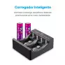 Carregador De Pilhas AA/AAA E Baterias 9V Sem Pilhas 46Rscusb00np Elgin - 3