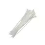 Abracadeira Nylon 300x7,6Mm | Pacote Com 200 Unidades | Branca Omega - 1