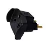 Adaptador De Tomada Plugue Inverso Tripolar 2P+T 10A Preto Multicraft - 1