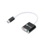 Adaptador Fone De Ouvido P2 Para Usb Tipo C Fone + Microfone Adfmusbtc Vinik - 1