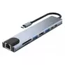 Adaptador Usb Hub Extensor Usb-C 8 Em 1 At-Tpc-8In1 Ad0614sk Shinka - 1