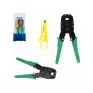 Alicate Para Crimpar E Corte Rj11 Rj12 Rj45 Al0001gt Global - 3