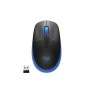 Mouse Sem Fio Optico M190 Preto/Azul Logitech - 2
