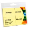 BLOCO ADESIVO PEQUENO AMARELO 74986 (4 BLOCOS) MAXPRINT CE - 1