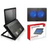 Base Para Notebook 10" A 15.6" Com 2 Cooler Fans Ajuste De Altura Usb Nbc-50Bk C3 Tech - 2