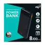 Carregador Portatil Power Bank 8.100 Mah Preto/Branco Pb81bk Elg - 2