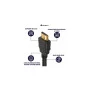 Cabo Hdmi X Hdmi 30,0 Metros Gold 4K 3D Full Hd Blindado Marqs Home - 3