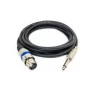 Cabo P10 Mono X Canon Para Microfone 5,0M Oem - 1