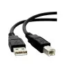Cabo Usb 2.0 M X M Para Impressora 1,50 Metros 5001 Knup - 1