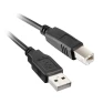 Cabo Usb 2.0 M X M Para Impressora 3,0M Br Cabos CE - 1