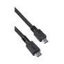 Cabo Usb Tipo-C X Mini Usb B 2.0 Para Cameras Video Game Hd Externo 1 Metro Preto Pucmbp-1 Pcyes - 2