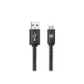 Cabo Usb X Usb Micro V8 Turbo Militar 1,5M Gshield - 1